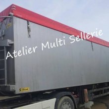 Bâche semi-remorque